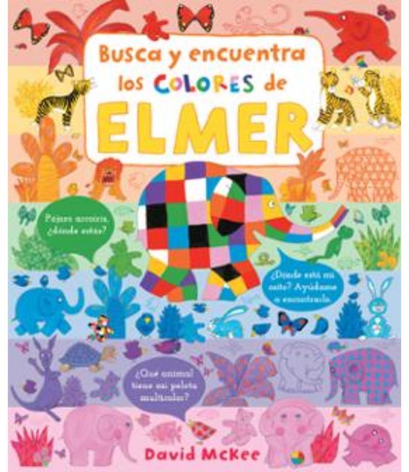 BUSCA Y ENCUENTRA LOS COLORES DE ELMER