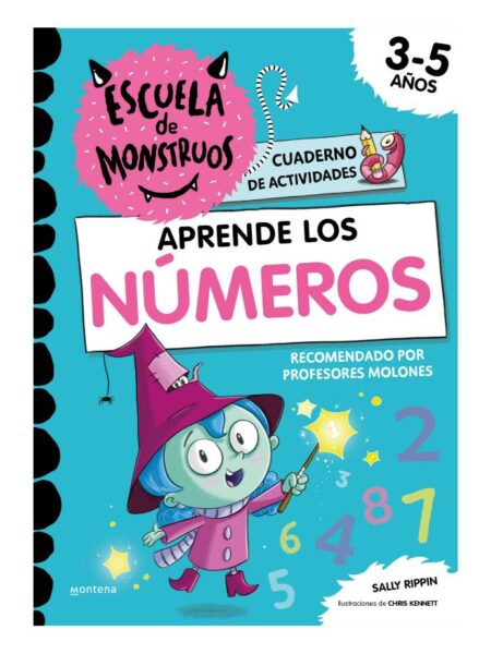ESCUELA DE MONSTRUOS -APRENDE LOS NÚMEROS-