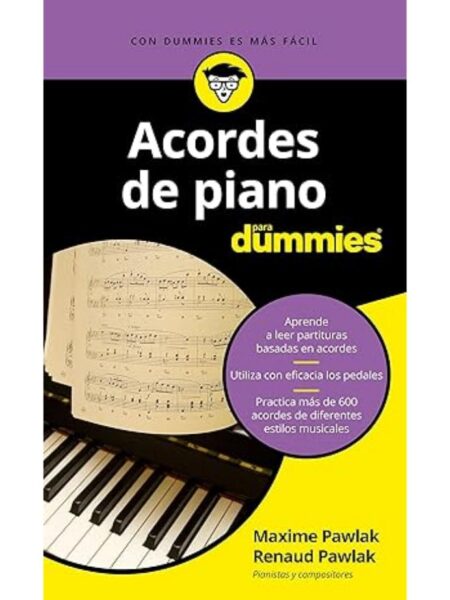 ACORDES DE PIANO PARA DUMMIES