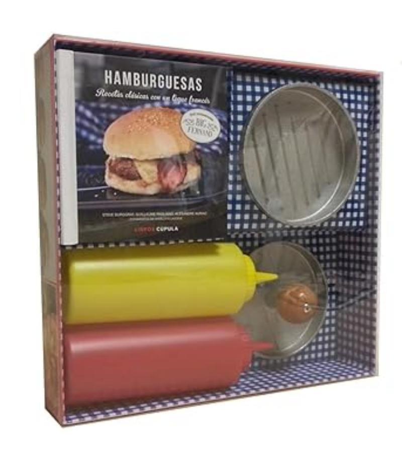 KIT HAMBURGUESAS -RECETAS CLÁSICAS CON UN TOQUE FRÁNCES-
