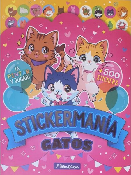 STICKERMANÍA -GATOS-