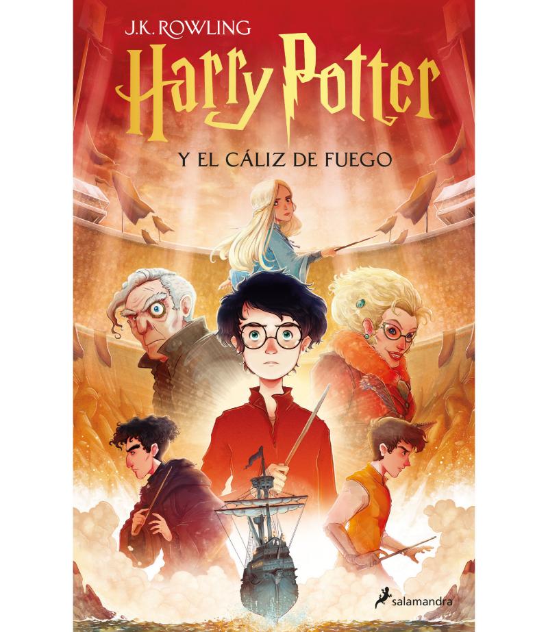 HARRY POTTER 4 ILUSTRADO Y EL CÁLIZ DE FUEGO