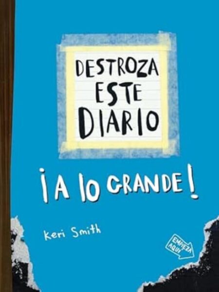 DESTROZA ESTE DIARIO ¡A LO GRANDE!-AZUL FLÚOR-