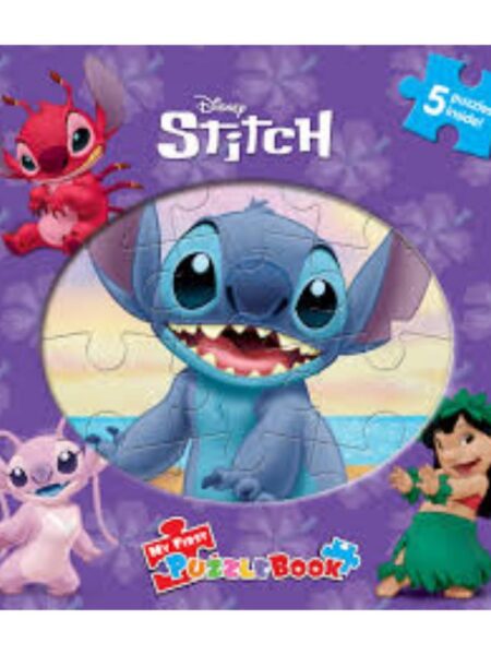 MI PRIMER LIBRO DE ROMPECABEZAS -STITCH-