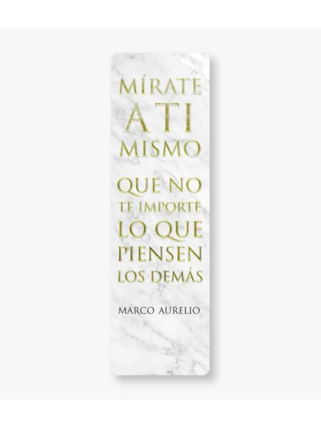 MARCAPÁGINAS LITERARIOS -MÍRATE A TI MISMO-