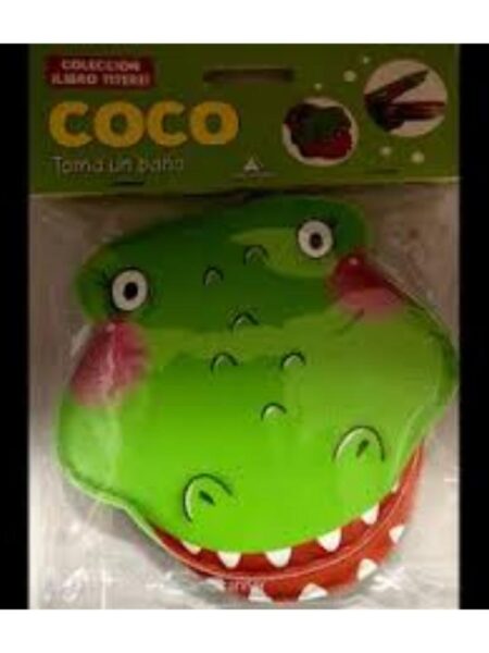 COCO TOMA UN BAÑO -LIBRO TÍTERE-