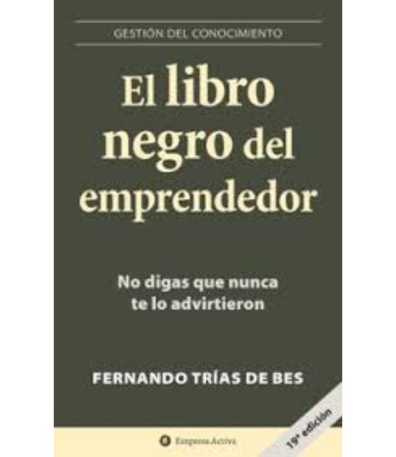 LIBRO NEGRO DEL EMPRENDEDOR, EL