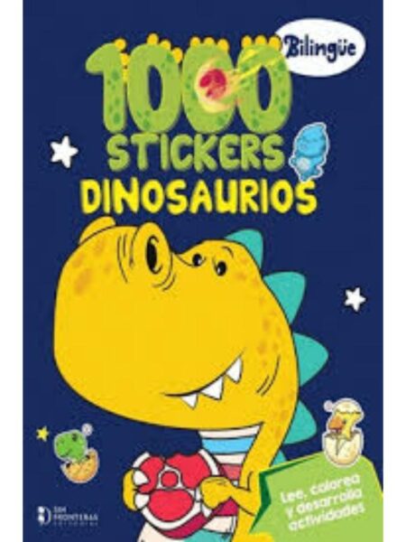 1000 STICKERS DINOSAURIOS