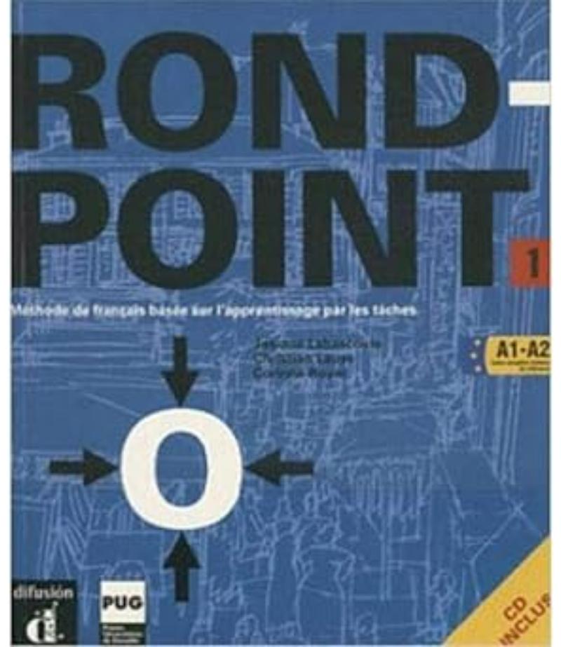 ROND-POINT 1 LIVRE DE L'ELEVE +CD-ROM