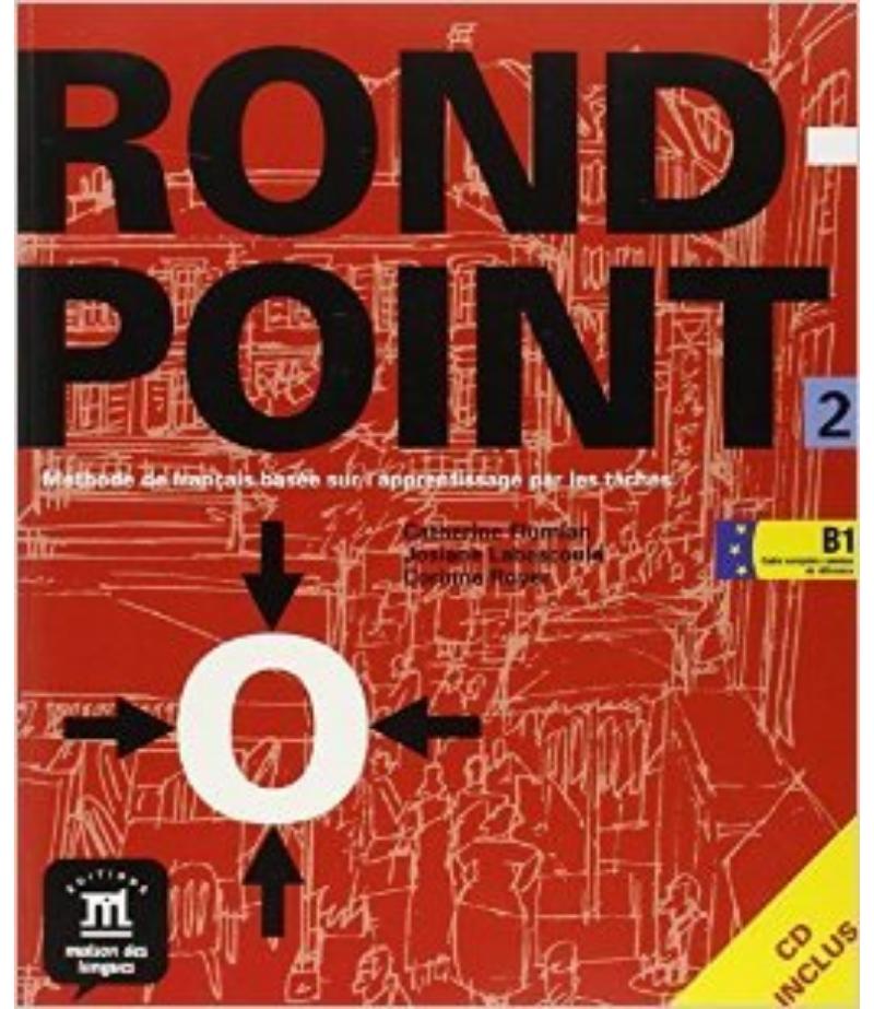ROND-POINT 2 LIVRE DE L'ELEVE +CD-ROM