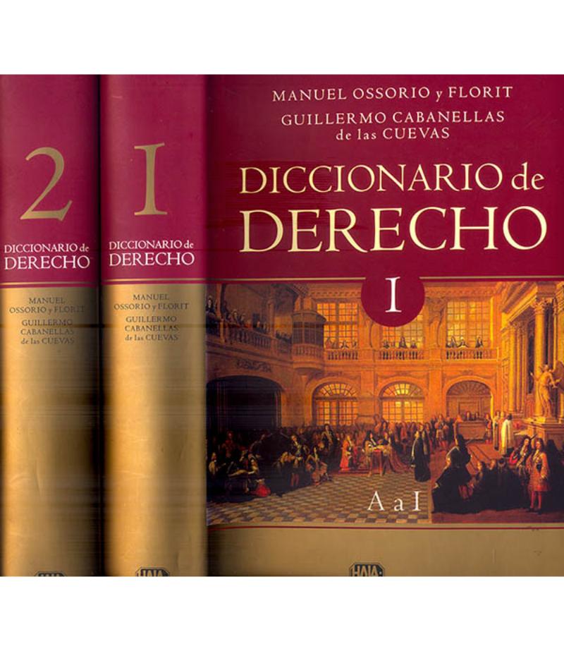 DICCIONARIO DE DERECHO TOMOS I - II