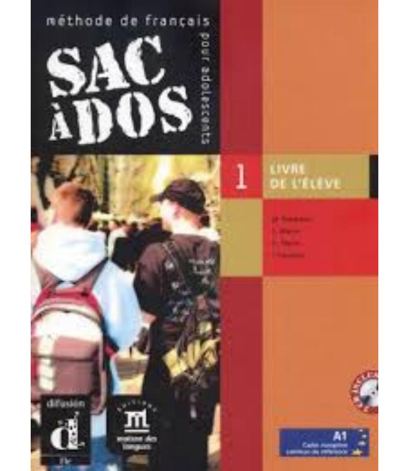 SAC A DOS 1 A1 LIVRE DE L´ELEVE + CD
