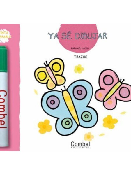 YA SÉ DIBUJAR TRAZO -TD + MARCADOR DE TINTA BORRABLE