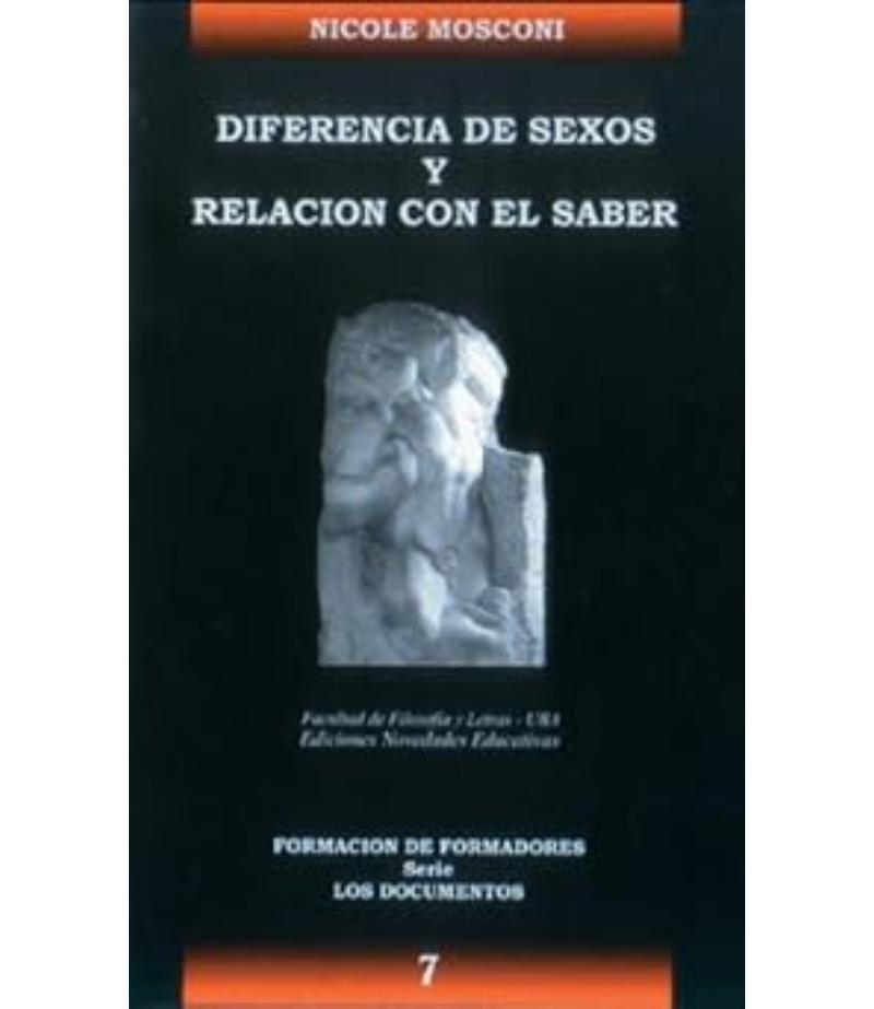 DIFERENCIA DE SEXOS Y RELACIÓN CON EL SABER