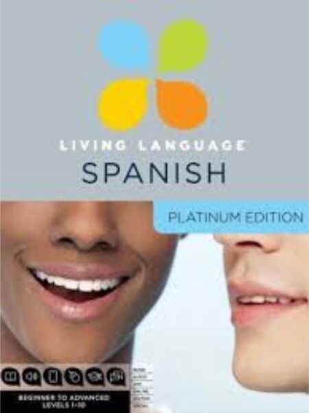 LIVING LANGUAGE SPANISH PLATINUM EDITION. 3 BOOKS 9 AUDIO CDS