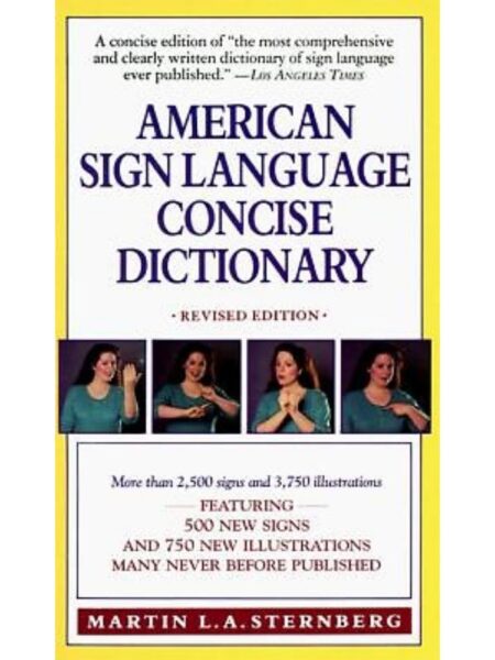 AMERICAN SIGN LANGUAGE CONCISE DICTIONARY