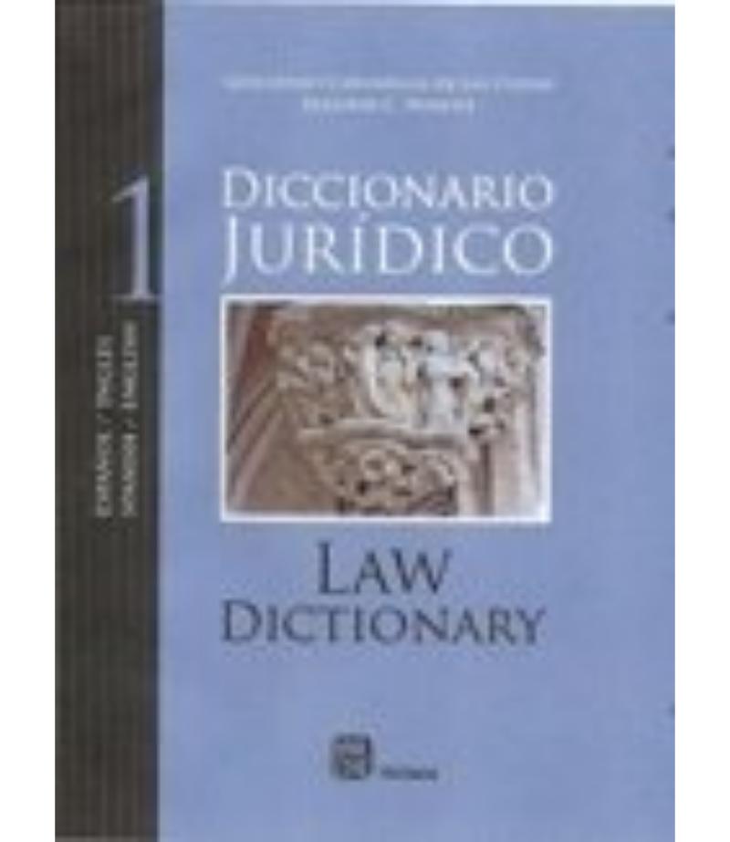 DICCIONARIO JURÍDICO TOMOS 1 Y 2