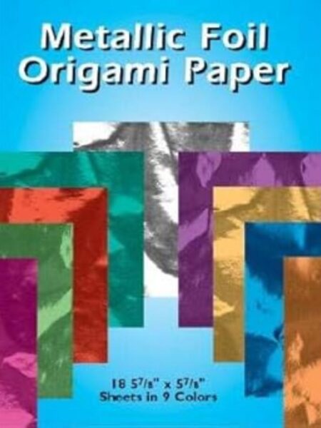 METALLIC FOIL ORIGAMI PAPEL