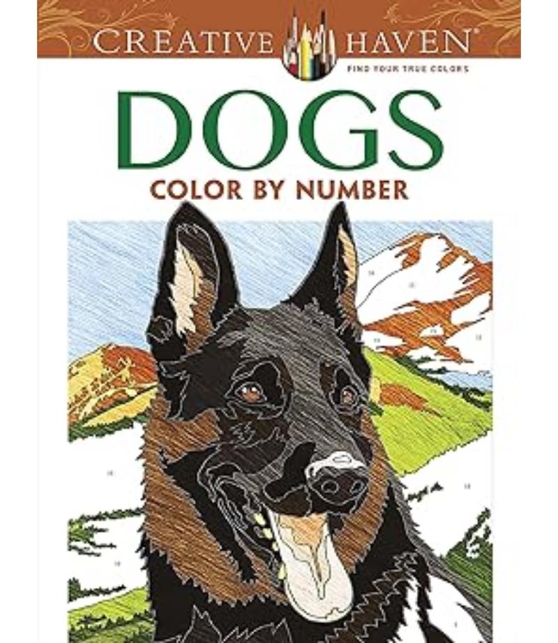 DOGS COLOR BY NUMBER
