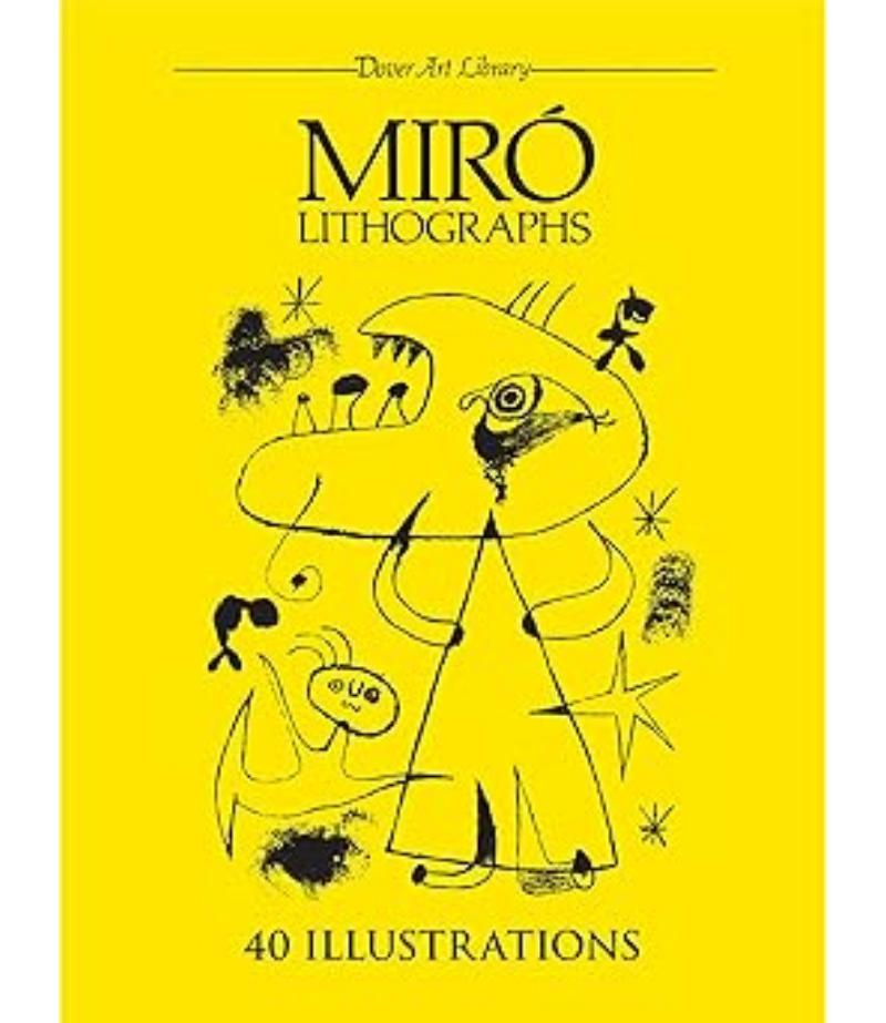 MIRO LITHOGRAHPS 40 ILLUSTRATIONS