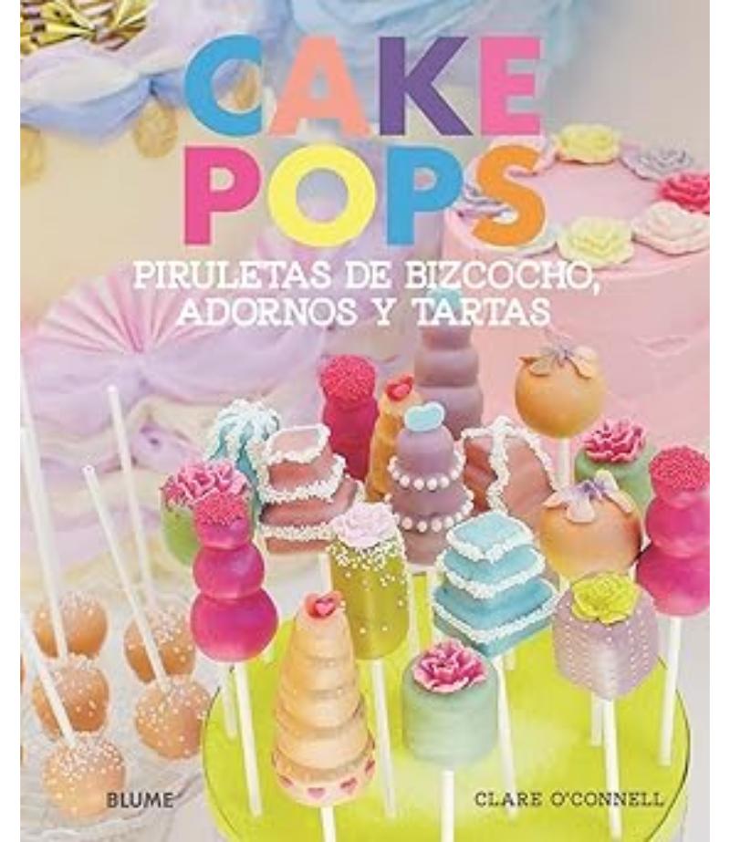 CAKE POPS PIRULETA DE BIZCOCHO ADORNOS Y TARTAS -TD-