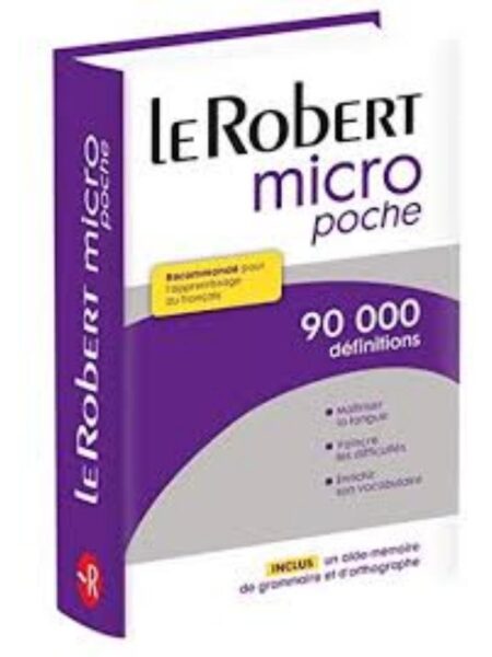 DICTIONNAIRE LE ROBERT MICRO POCHE 90000 DEFINITIONES