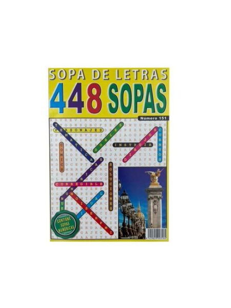 SOPA DE LETRAS 448 SOPAS