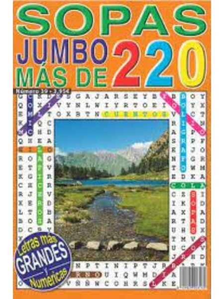 SOPAS JUMBO MÁS DE 220