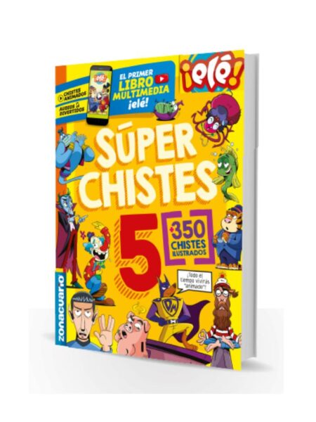 SUPER CHISTES 5 ELE -350 CHISTES ILUSTRADOS