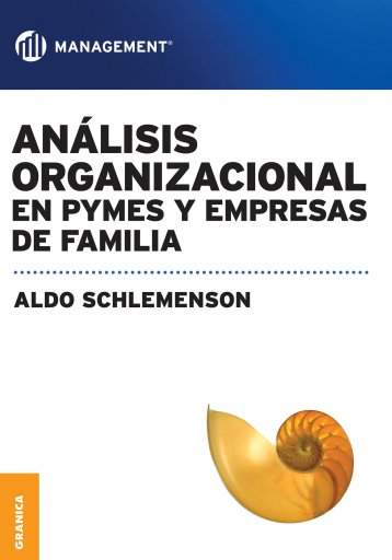 ANÁLISIS ORGANIZACIONAL EN PYMES Y EMPRESAS DE FAMILIA (EBOOK)