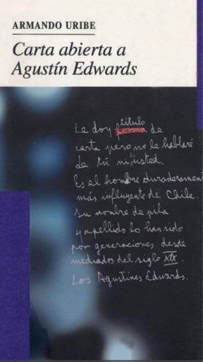 CARTA ABIERTA A AGUSTÍN EDWARDS (EBOOK)