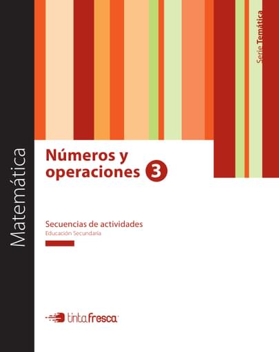NÚMEROS Y OPERACIONES 3 - SERIE TEMÁTICA (EBOOK)