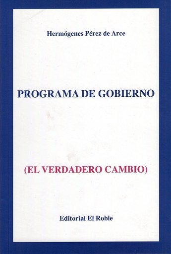PROGRAMA DE GOBIERNO (EBOOK)