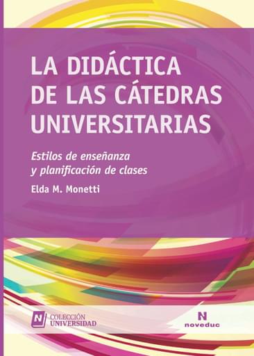 DIDÁCTICA DE LAS CÁTEDRAS UNIVERSITARIAS, LA (EBOOK)