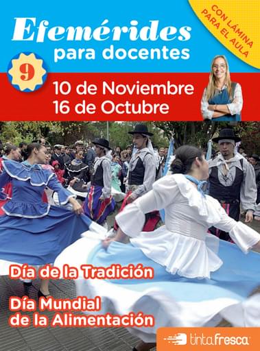 10 DE NOVIEMBRE. EFEMÉRIDES PARA DOCENTES. COLECCIÓN 1 - FASCÍCULO 9 (EBOOK)