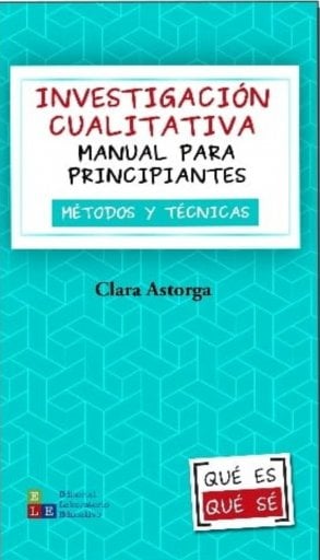 INVESTIGACIÓN CUALITATIVA. MANUAL PARA PRINCIPIANTES. MÉTODOS Y TÉCNICAS (EBOOK)