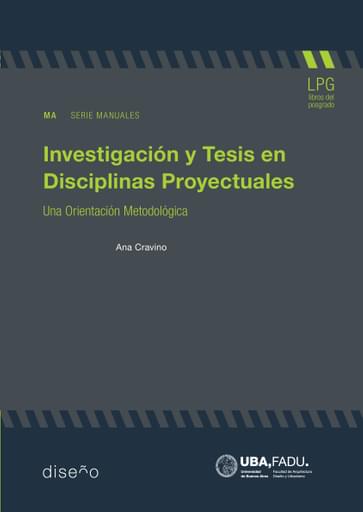 INVESTIGACIÓN Y TESIS EN DISCIPLINAS PROYECTURALES (EBOOK)