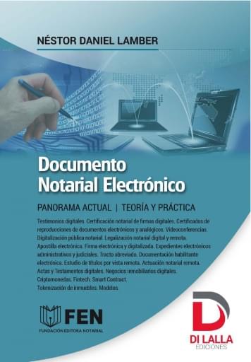 DOCUMENTO NOTARIAL ELECTRÓNICO. LAMBER, NESTOR DANIEL (EBOOK)
