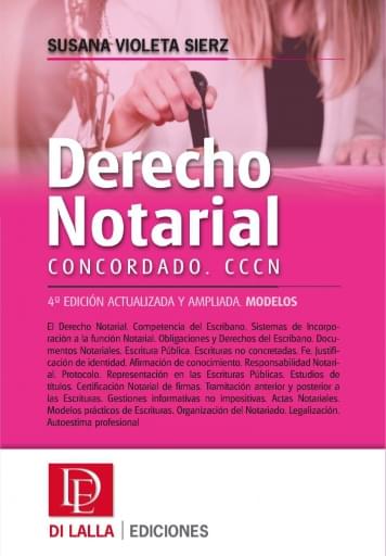 DERECHO NOTARIAL CONCORDADO. 4TA ED. ACTUALIZADA -SIERZ, S (EBOOK)