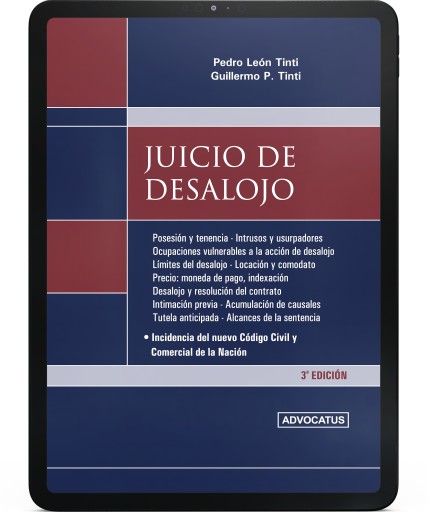 JUICIO DE DESALOJO (EBOOK)