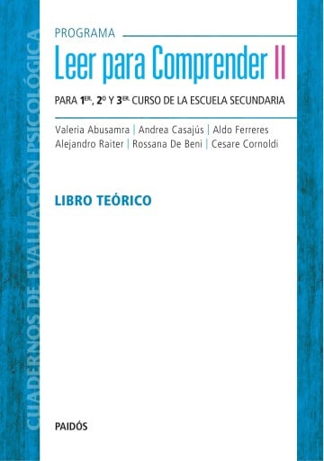 PROGRAMA LEER PARA COMPRENDER II- LIBRO TEÓRICO (EBOOK)