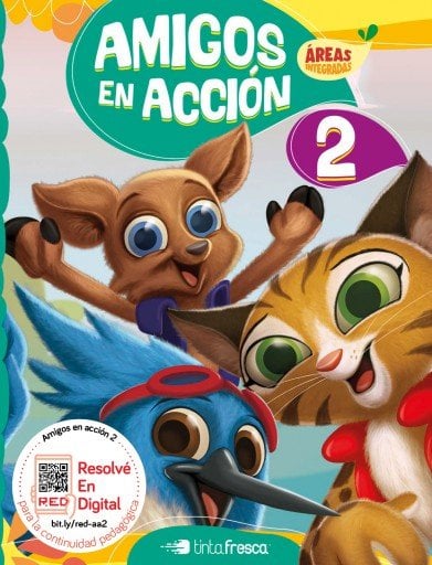 AMIGOS EN ACCIÓN 2 - ÁREAS INTEGRADAS (EBOOK)