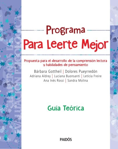 PROGRAMA PARA LEERTE MEJOR. GUIA TEORICA (EBOOK)