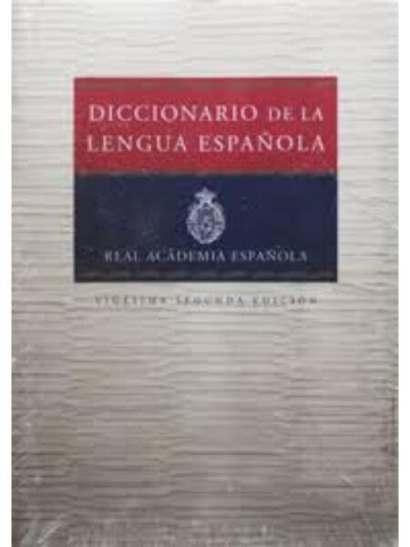 DICCIONARIO REAL ACADEMIA LENGUA ESPAÑOLA 2 TOMOS 22ED -RUSTICA-