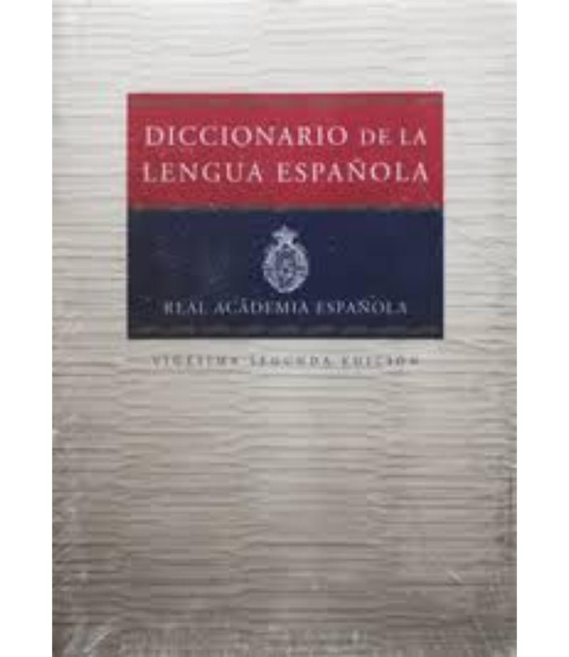 DICCIONARIO REAL ACADEMIA LENGUA ESPAÑOLA 2 TOMOS 22ED -RUSTICA-