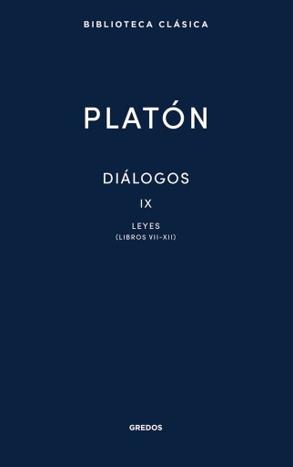 DIÁLOGOS IX. LEYES (LIBROS VII-XII) (EBOOK)