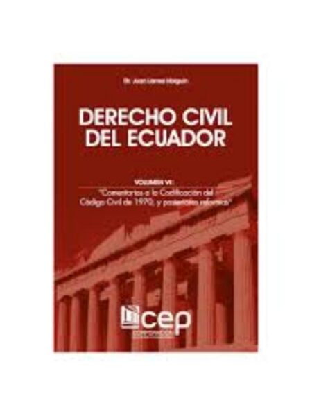 DERECHO CIVIL DEL ECUADOR VOLUMEN VI