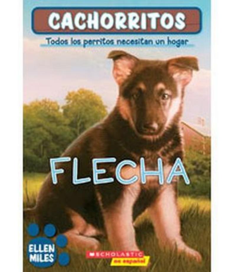FLECHA -CACHORRITOS TODOS LOS PERRITOS NECESITAN UN HOGAR-