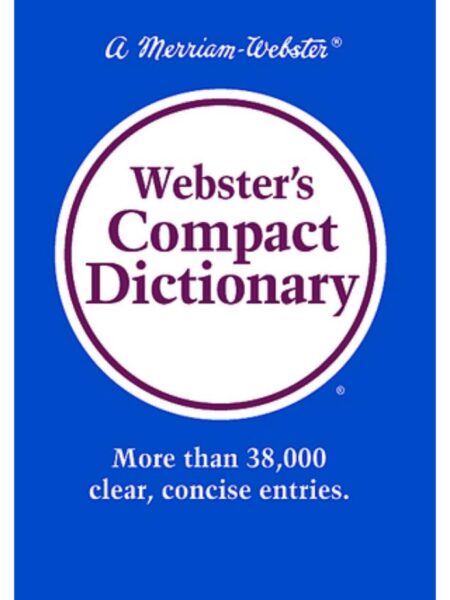 WEBSTER'S COMPACT DICTIONARY -TD-
