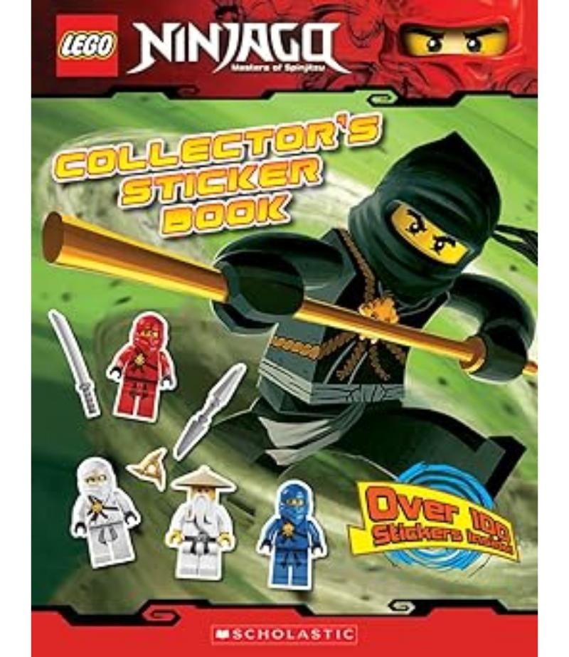 NINJAGO MASTERS OF SPINJITZU -COLLECTOR´S STICKER BOOK-